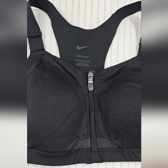 NIKE Dri-FIT Alpha High-Support Padded Full Zip Sports Bra XL C D E - Picture 6 of 12